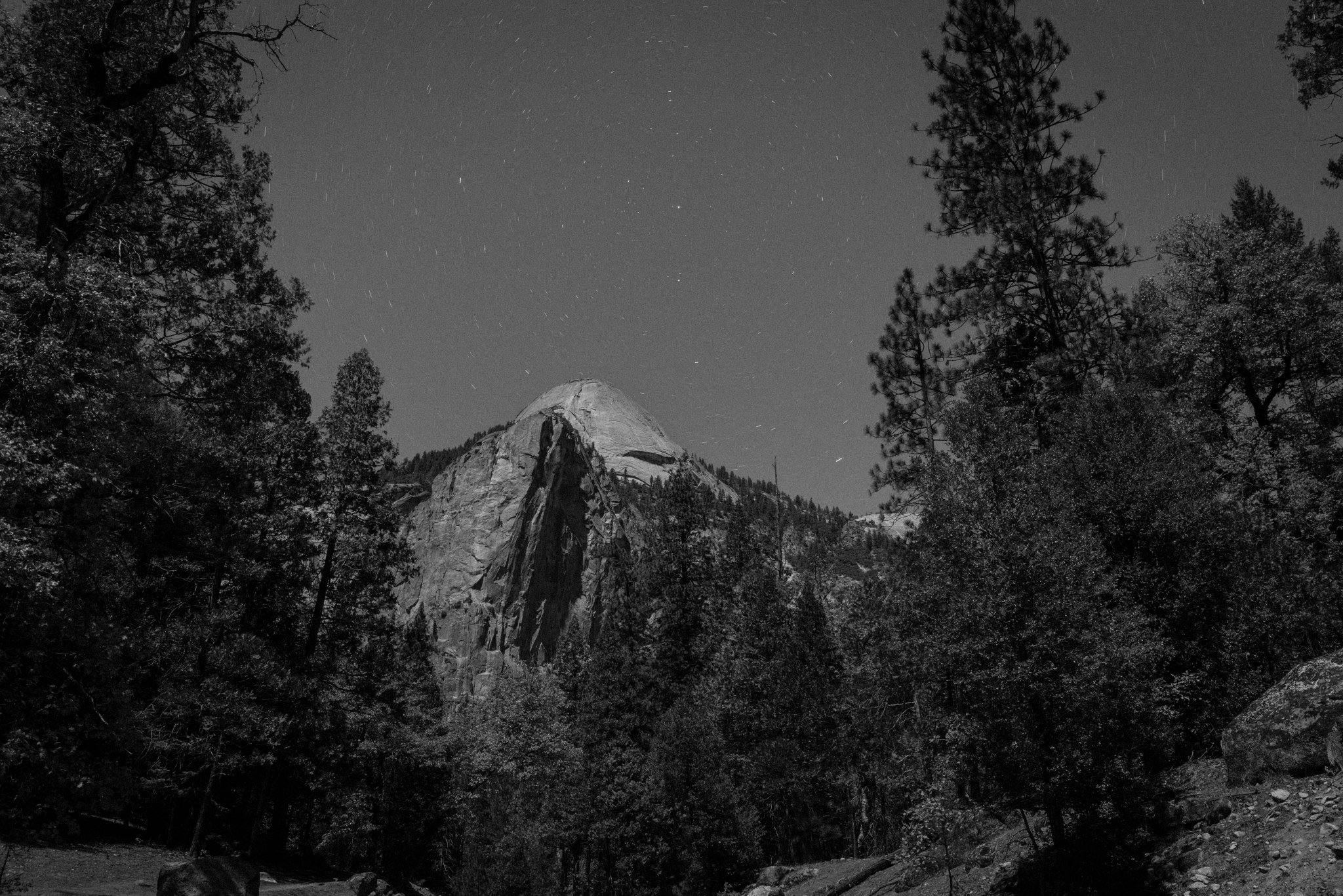 Yosemite at night